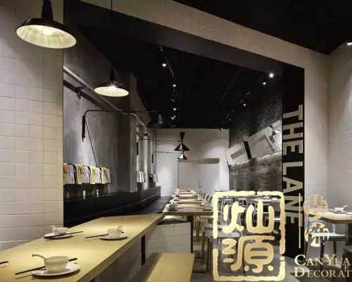 餐廳設計之側(cè)面效果