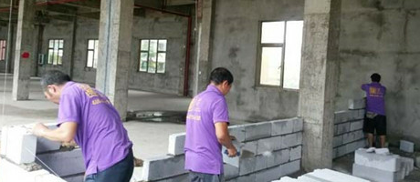 燦源裝飾與韻達(dá)合作成功，我們開工了