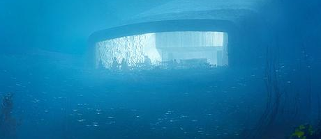 又是別人家的餐廳設(shè)計(jì)，北歐少有的水下餐廳要開(kāi)業(yè)了