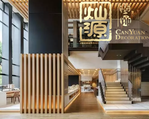 酒店設(shè)計-大堂側(cè)面效果