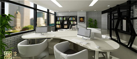 小型辦公室設(shè)計(jì)濃縮就是精華，不必過多強(qiáng)求大面積