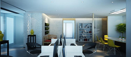 能容納10個(gè)人的小型辦公室設(shè)計(jì)，你肯定猜不到面積