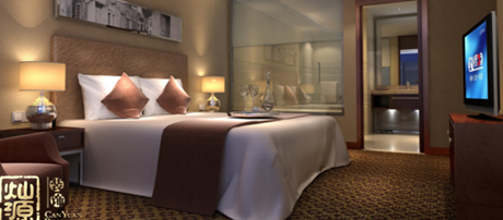 南寧酒店裝修公司給顧客一個舒適的睡眠