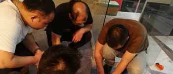 你見過如此認真對待工作的南寧裝飾公司師傅們嗎？