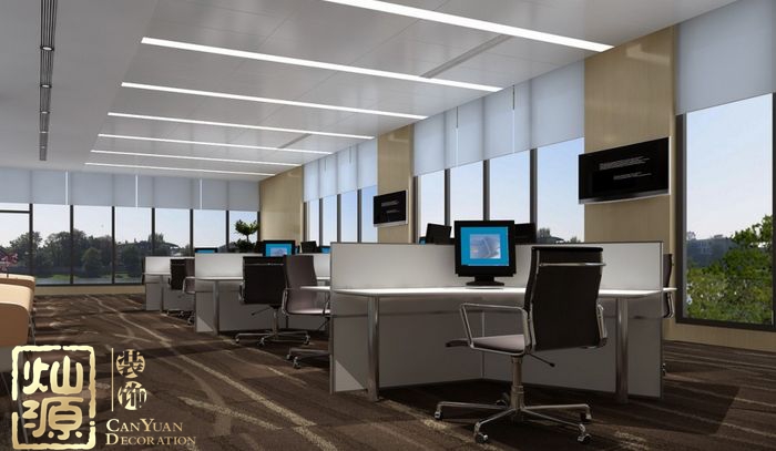 南寧寫字樓設(shè)計效果圖