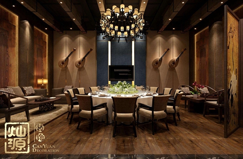餐廳會(huì)所裝修效果圖