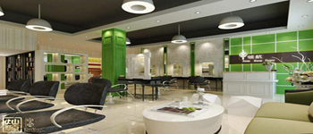 小面積大學(xué)問(wèn)的簡(jiǎn)單鋪面裝修