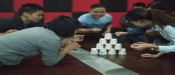 團(tuán)結(jié)同事鍛煉員工能力的南寧裝修公司早會