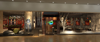燦源裝飾餐飲空間設(shè)計(jì)案例  民族特色與餐廳深度融合的個(gè)性化設(shè)計(jì)思維