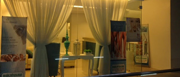 燦源裝飾按需設(shè)計理念實現(xiàn)40平小型美容店功能超大化