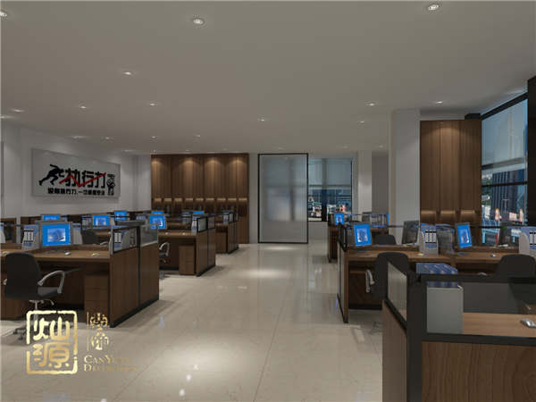 廣西南寧巨緣合工程機(jī)械公司新辦公樓裝飾工程設(shè)計(jì)稿