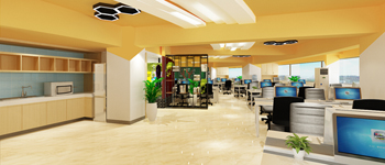 服裝公司辦公室裝修設(shè)計(jì)兼顧品牌展示與運(yùn)營效率