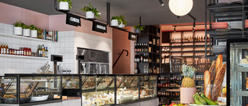 【熟食店裝修效果圖設(shè)計】什么？熟食店還可以這么裝？！