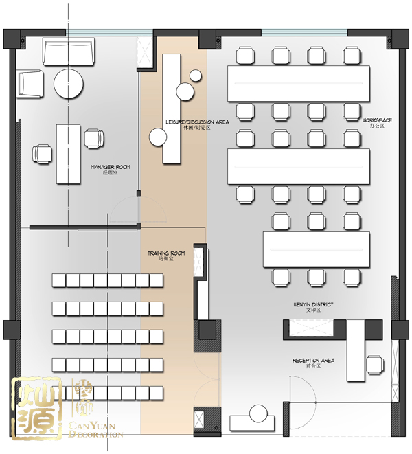 互聯(lián)網(wǎng)公司辦公室設計亮點 設計師膽大到拆分結構了