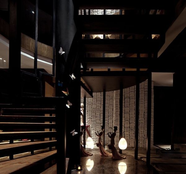 會(huì)所裝修中顏色搭配的選擇，讓人眼前一亮