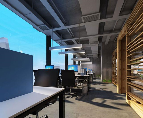 科技公司辦公室裝修設(shè)計(jì)，這樣設(shè)計(jì)超有科技范