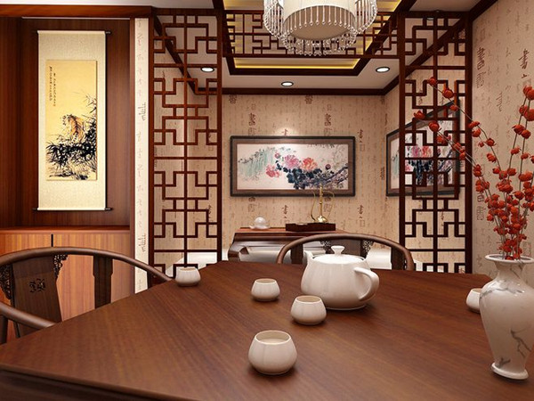 這樣簡(jiǎn)潔的茶樓裝修，你難道不沖動(dòng)來(lái)飲一杯？