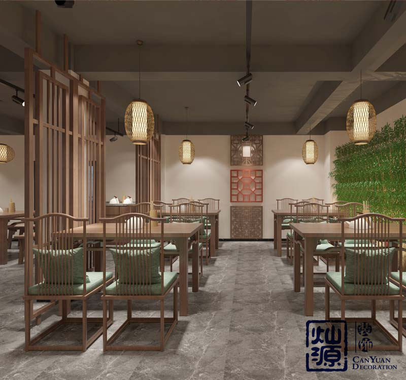 中式餐廳設(shè)計(jì)裝修效果圖 中式餐廳設(shè)計(jì)裝修效果圖