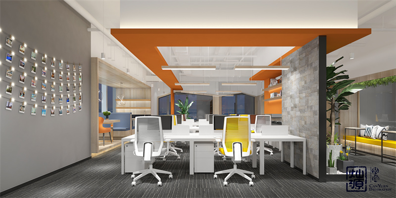 辦公工位沒(méi)創(chuàng)意還不好看？ 吐血整理南寧辦公室裝修辦公區(qū)域效果圖案例鑒賞（三）！