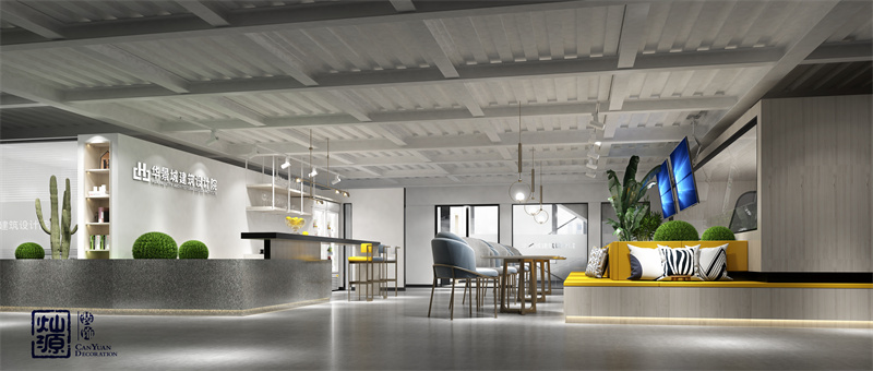 下班？不存在的！這樣的辦公室裝修設(shè)計(jì)效果圖也太上頭了吧！滿滿的氛圍感！