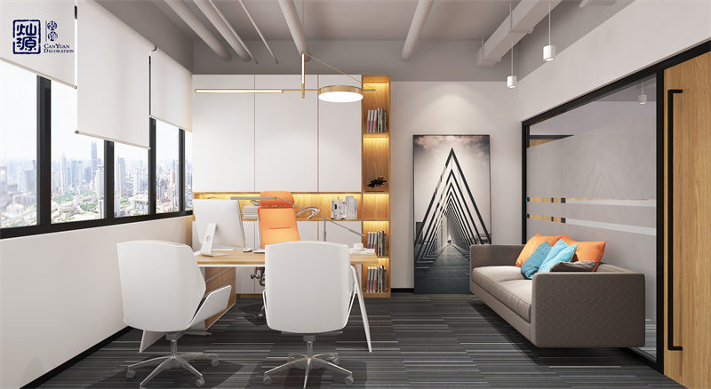 600平裝出900平效果！小平米辦公空間裝修細(xì)節(jié)！你值得擁有！