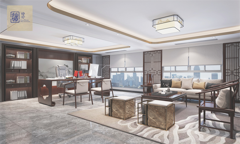 身家千萬(wàn)的老板辦公室裝修如何設(shè)計(jì)，才能擺脫“土豪風(fēng)”？