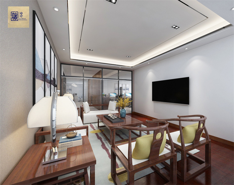 采光差？空間??？南寧辦公室裝修公司如此處理，效果超棒！