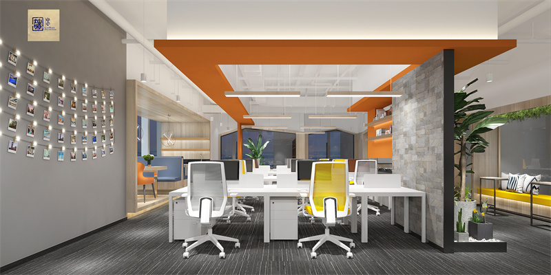 南寧辦公室裝修公司&mdash;燦源裝飾設(shè)計效果圖
