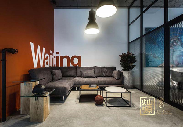 工業(yè)風(fēng)辦公室設(shè)計裝修效果圖&mdash;燦源裝飾