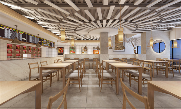 店鋪設(shè)計裝修效果圖&mdash;燦源裝飾