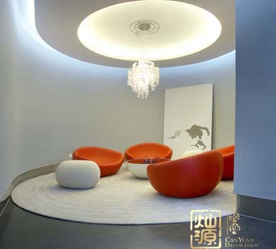 松宇時代創(chuàng)意辦公室設(shè)計(jì)裝修案例-燦源裝飾