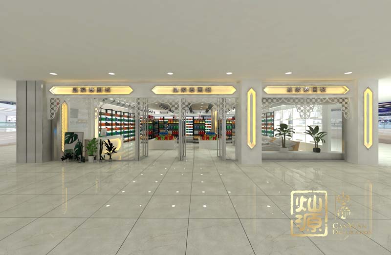 泰國城南百商場店面設(shè)計裝修案例-燦源裝飾 泰國城南百商場店面設(shè)計裝修案例-燦源裝飾