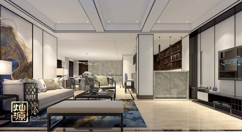 別墅設計客廳效果圖 別墅設計客廳效果圖