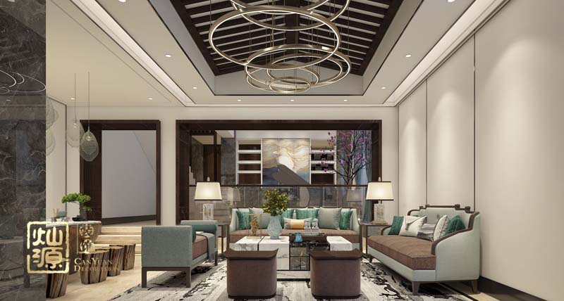 別墅設計接待區(qū)效果圖 別墅設計接待區(qū)效果圖