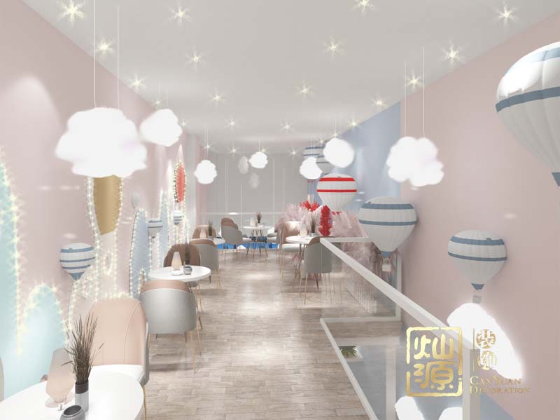 網(wǎng)紅奶茶店設(shè)計裝修