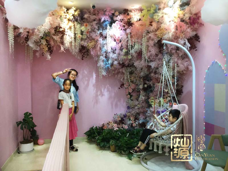 網(wǎng)紅奶茶店設(shè)計裝修