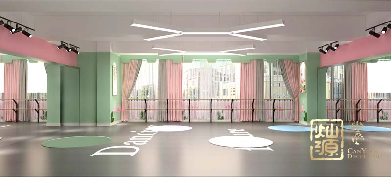 舞蹈培訓學校設(shè)計裝修
