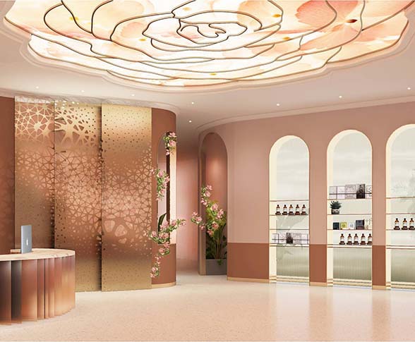 “公司+家”理念的南寧美容院設計裝修案例-燦源裝飾 “公司+家”理念的南寧美容院設計裝修案例-燦源裝飾