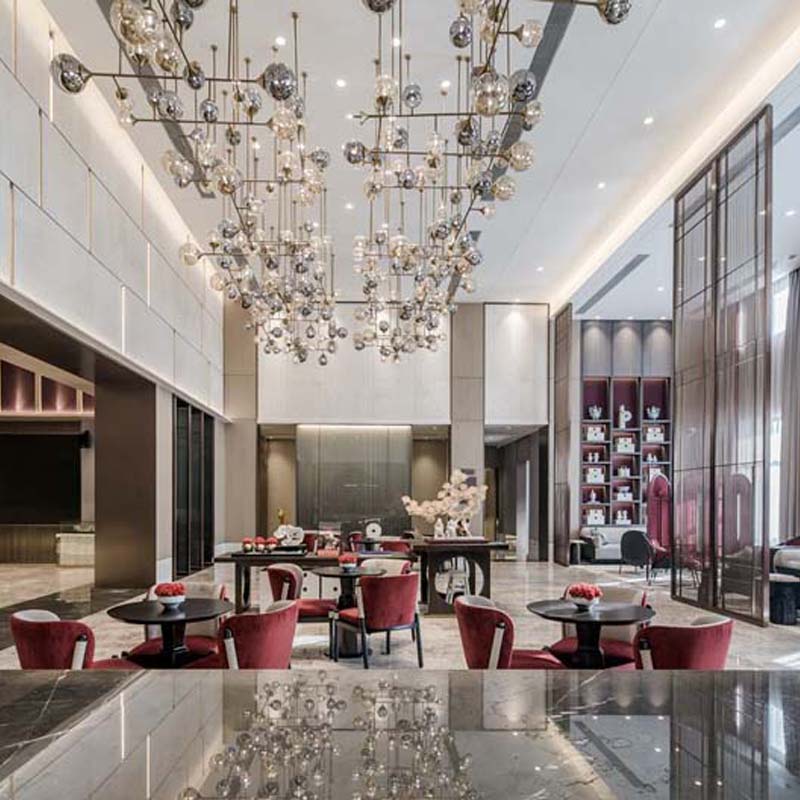 “綜合展示與銷售功能，用精致彰顯品牌實力！”——金科博翠山南寧售樓部設(shè)計裝修案例—燦源裝飾