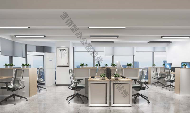 設(shè)計(jì)公司辦公室裝修效果圖-工區(qū) 設(shè)計(jì)公司辦公室裝修效果圖-工區(qū)