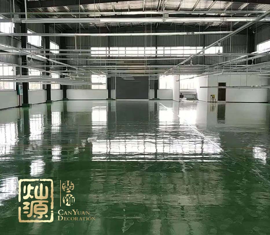 廣西興富制衣有限公司隆安廠房裝修案例－燦源裝飾