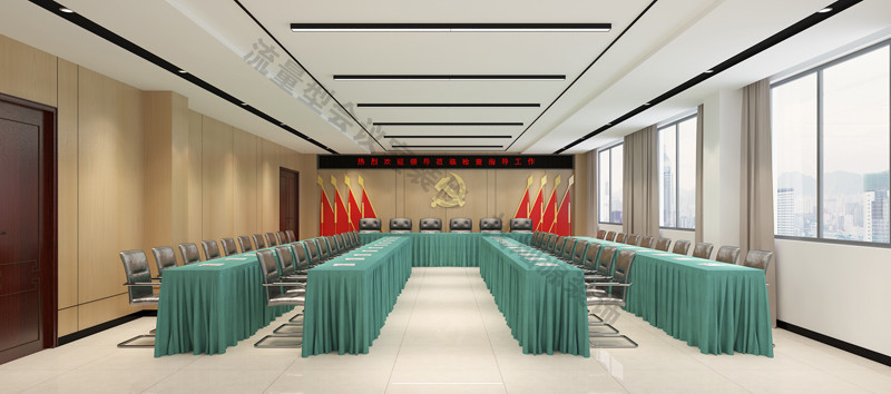 南寧會議室餐廳設計裝修效果圖&mdash;燦源裝飾