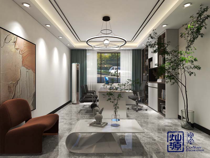 loft辦公室設(shè)計裝修效果圖之經(jīng)理室&mdash;燦源裝飾