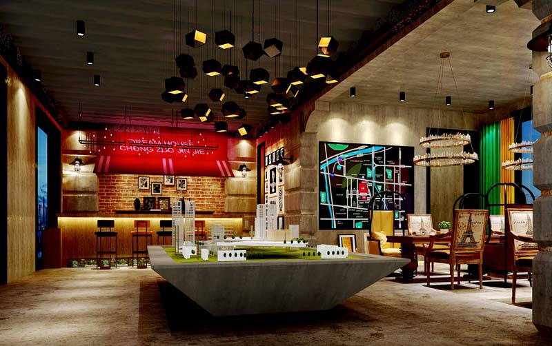 南寧售樓部設(shè)計(jì)裝修效果圖&mdash;燦源裝飾