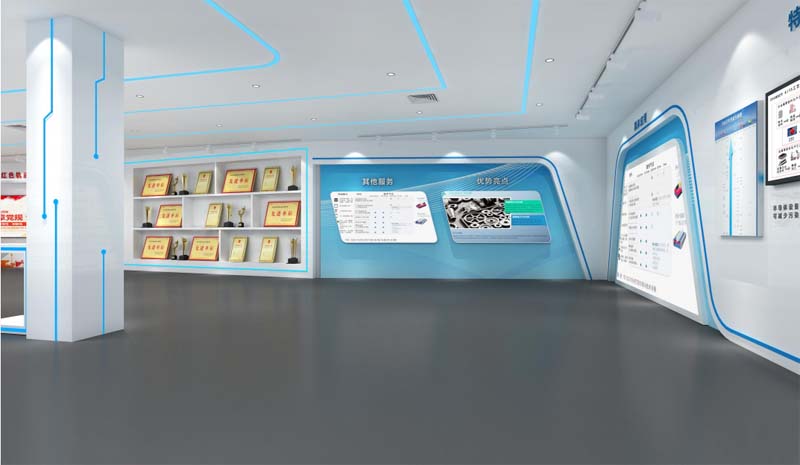 南寧企業(yè)展廳設(shè)計(jì)裝修效果圖&mdash;燦源裝飾