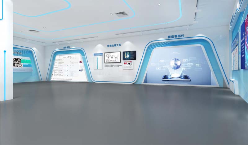 南寧企業(yè)展廳設(shè)計(jì)裝修效果圖&mdash;燦源裝飾