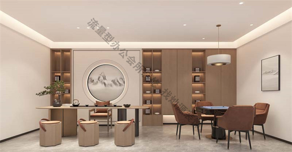 辦公會(huì)所設(shè)計(jì)裝修效果圖&mdash;燦源裝飾