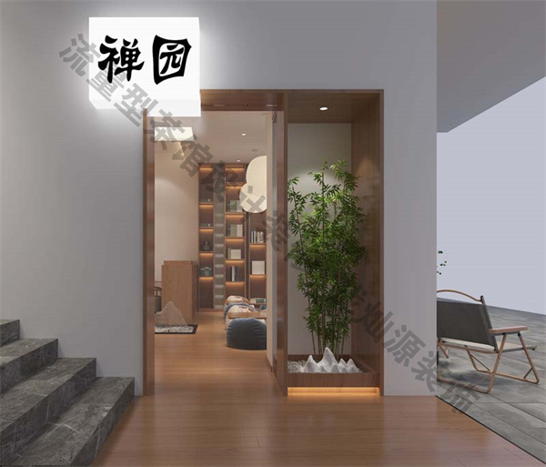 茶館設(shè)計裝修效果圖&mdash;燦源裝飾