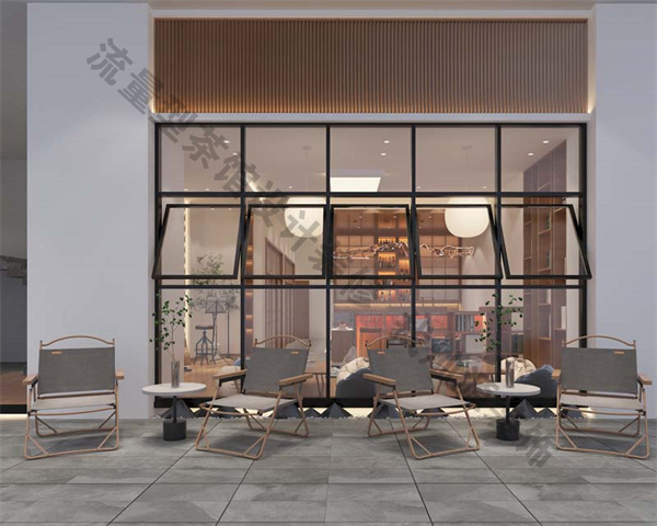 茶館設(shè)計裝修效果圖&mdash;燦源裝飾