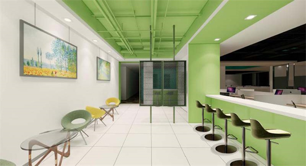 辦公室設(shè)計(jì)裝修效果圖&mdash;燦源裝飾